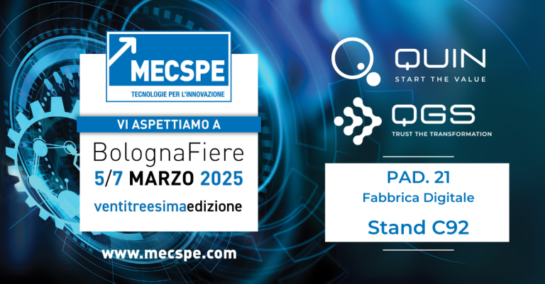 quin qgs mecspe pad. 21 stand c92