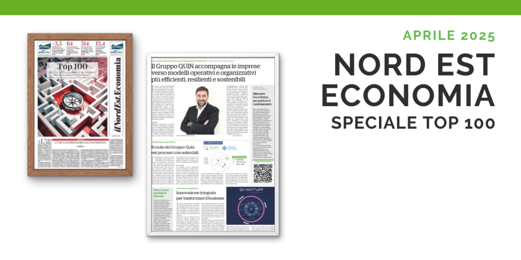 Copertina Top 100 Nord Est Economia aprile 2025