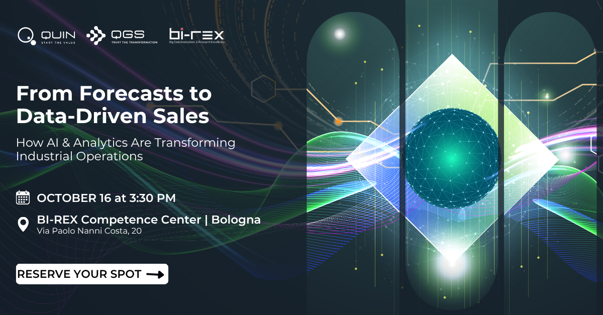register for event from forecasting to data driven sales ai data analysis Octobre 16